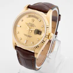 DIAL BROWN LEATHER