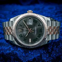 ROLEX DATEJUST 41 WIMBLEDON – TWO-TONE REF. 126333 FULL SET -EXCELLENT CONDITION