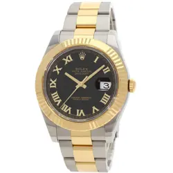 ROLEX DATEJUST 2 WATCHES 116333 STAINLESS STEEL/SSXK18YG MENS