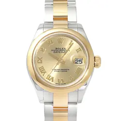 ROLEX DATEJUST 28 279163 CHAMPAGNE/ROME DIAL WATCH