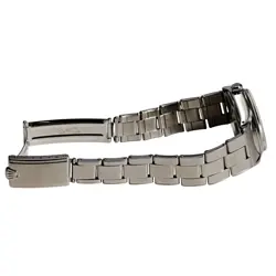 Rolex Oyster perpetual 34 1002 silver/bar Dial Watch