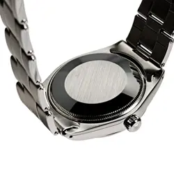 Rolex Oyster perpetual 34 1002 silver/bar Dial Watch