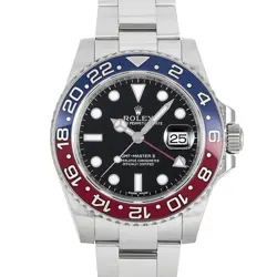 ROLEX GMT MASTER II  116719BLRO BLACK DIAL WATCH