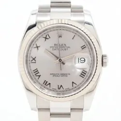 ROLEX DATEJUST 36 116234 SS×WG SS AT SILVER-FACE