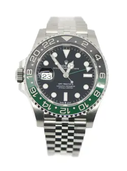 ROLEX GMT-MASTER II SPRITE STAINLESS STEEL WATCH 126720VTNR