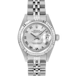 ROLEX DATEJUST 79174 SILVER ROME K NUMBER SECOND HAND WOMEN