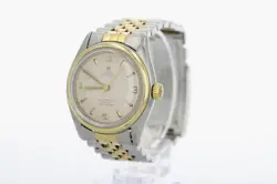 Rolex Oyster Perpetual 34mm Ivory Dial Automatic Stainless Steel Men's Watch