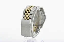 Rolex Oyster Perpetual 34mm Ivory Dial Automatic Stainless Steel Men's Watch