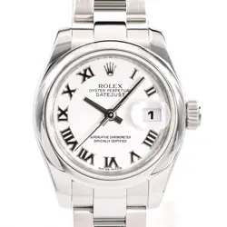 ROLEX DATEJUST 179160 WATCHES / WHITE ROMAN MECHANICAL AUTOMATIC WOMEN