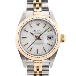 ROLEX DATEJUST 79173 WATCHES / WHITE MECHANICAL AUTOMATIC WOMEN