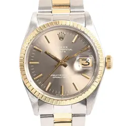 ROLEX OYSTER PERPETUAL DATE 1505 WATCHES / GRAY MECHANICAL AUTOMATIC MENS
