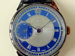 SUPERB MENS ROLEX MARRIAGE WATCH,  1920'S ROLEX MOVEMENT FULLY SERVICED & MINT