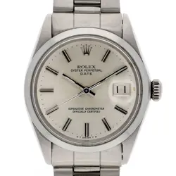 ROLEX 1500 SILVER SILVER SS AT