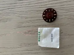 VINTAGE ROLX GMT ROOT BEER DIAL