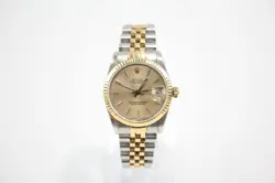 ROLEX DATEJUST TWO TONE WATCH 68273 AUTOMATIC WORKING
