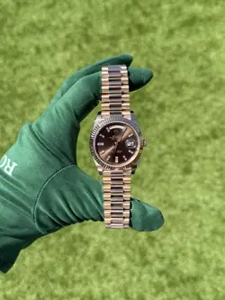 6/23/22 ROLEX DAY-DATE 228235 CHOCOLATE (40MM) EBAY LIVE!
