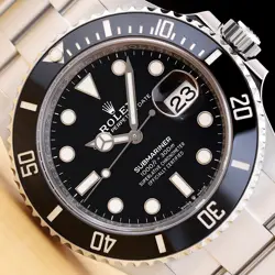 2022 NEW CARD ROLEX SUBMARINER DATE 126610LN BLACK CERAMIC STEEL 41MM WATCH