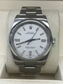 36MM WHITE DIAL