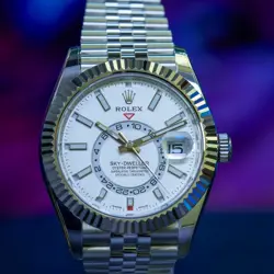 Rolex Sky-Dweller White Dial Jubilee Full Set 2022 326934