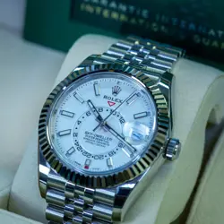 Rolex Sky-Dweller White Dial Jubilee Full Set 2022 326934