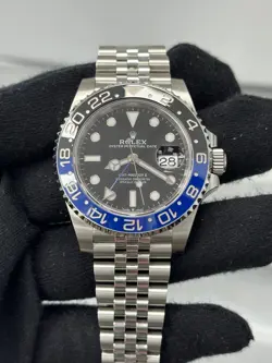 ROLEX BATGIRL GMT MASTER II 126710BLNR BLACK BLUE STAINLESS STEEL BOX PAPER 2019
