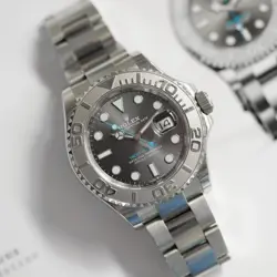 AUTHENTIC?ROLEX?YACHT-MASTER 40MM 126622 RHODIUM SLATE GRAY DIAL MEN'S WATCH
