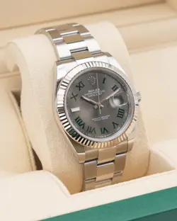 Rolex Datejust 41mm 126334 Wimble Dial Fluted Oyster 2024