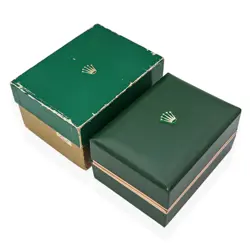 VINTAGE ROLEX OYSTER PERPETUAL BOX AND BOOKLET