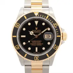 ROLEX SUBMARINER 16613LN SS×YG SS×YG AT BLACK DIAL
