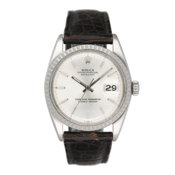 ROLEX DATEJUST 1603 SILVER DIAL MENS WATCH