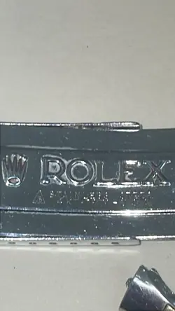 ? GENUINE 1980 MAY ROLEX GOLD STEEL CLASP AND END LINKS IN USA MARKET.