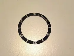 ULTRA RARE ROLEX SUBMARINER NO DATA 14060 - 14060 M BEZEL INSERT GENUINE 100%