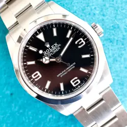 ROLEX EXPLORER 224270 40MM AUTOMATIC BLACK DIAL FULL LINKS BOX PAPERS 2025