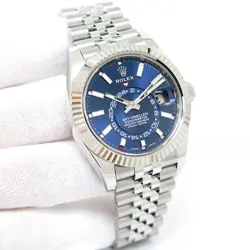 ROLEX 326934 SKYDWELLER WITH BLUE DIAL ON JUBILEE