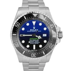 2021 PAPERS ROLEX SEA-DWELLER DEEPSEA JAMES CAMERON BLUE BLACK 44MM 126660 BOX