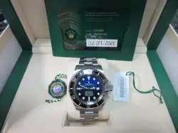 ROLEX SEA-DWELLER DEEPSEA JAMES CAMERON 126660 WITH BOX & PAPERS FULL SET