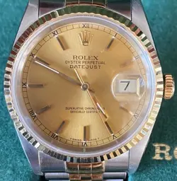 MENS DATEJUST 2-TONE