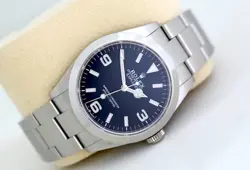 ROLEX EXPLORER 224270  (2024) - 40MM BLACK FACE AUTOMATIC WATCH - OYSTER STRAP