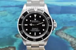 1995 ROLEX SEA-DWELLER 40MM STAINLESS STEEL TRITIUM BLACK DIAL 16600 WATCH