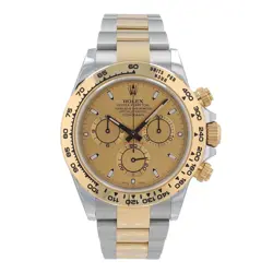 ROLEX DAYTONA 116503 MENS WATCH TWO-TONE CHAMPAGNE INDEX DIAL OYSTER BAND 40MM