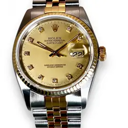 ROLEX DATEJUST 16013 DIAMOND DIAL 36 MM