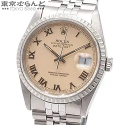 ROLEX DATEJUST ROMAN IVORY DIAL 16220 TO219448