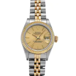 ROLEX DATEJUST 69173 CHAMPAGNE WATCH 675141