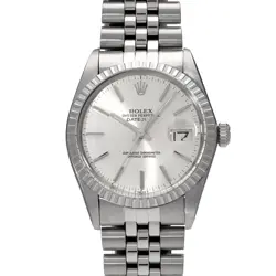 ROLEX DATEJUST 16030 SILVER WATCH 685126