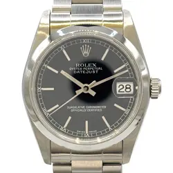 ROLEX DATEJUST 78240 BLACK #1268
