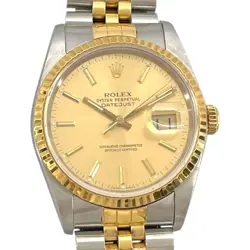 ROLEX DATEJUST 16233 GOLD K18YG/SS #851