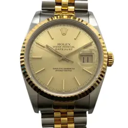 ROLEX DATEJUST 16233 K18/SS #719