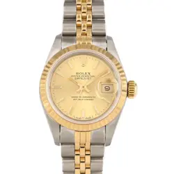 AUTHENTIC ROLEX DATEJUST 69173 SSXYG AUTOMATIC #X  #270-004-113-1548