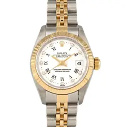 AUTHENTIC ROLEX DATEJUST 69173G SSXYG AUTOMATIC #T  #270-004-010-0071