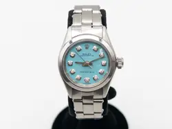 $10,000 ROLEX OYSTER PERPETURAL TIFFANY & CO DIAMOND SS LADIES WATCH SERVICED